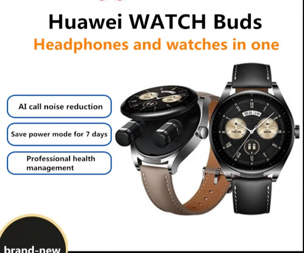 Huawei watch buds со встроенными в корпус наушниками